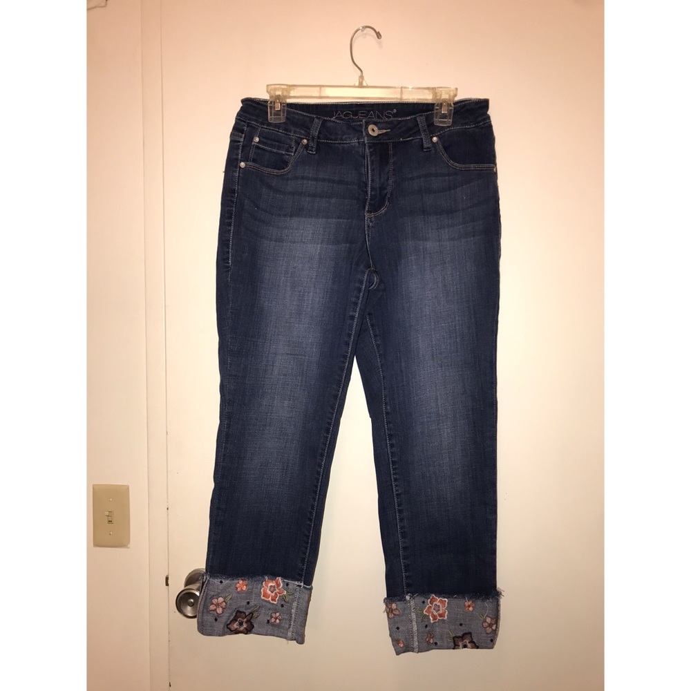 Denim capris